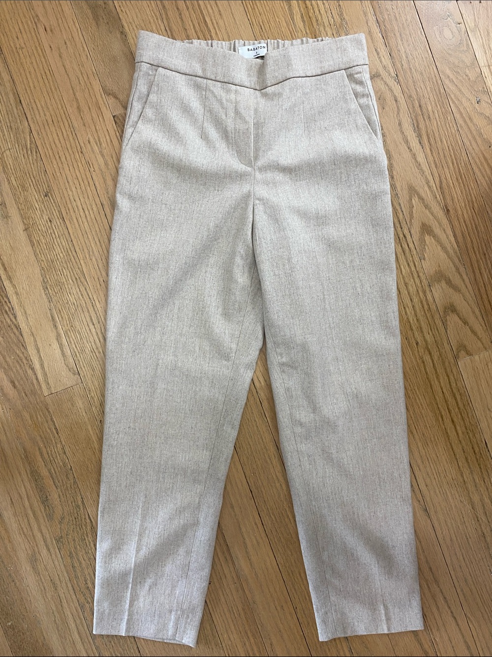 Babaton Dress Pants in Light Beige